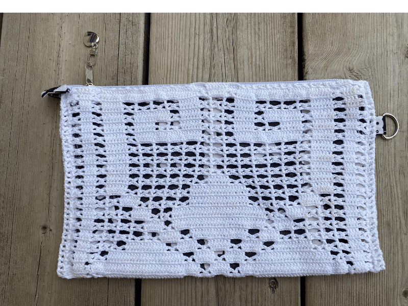 Pochette en coton recyclé